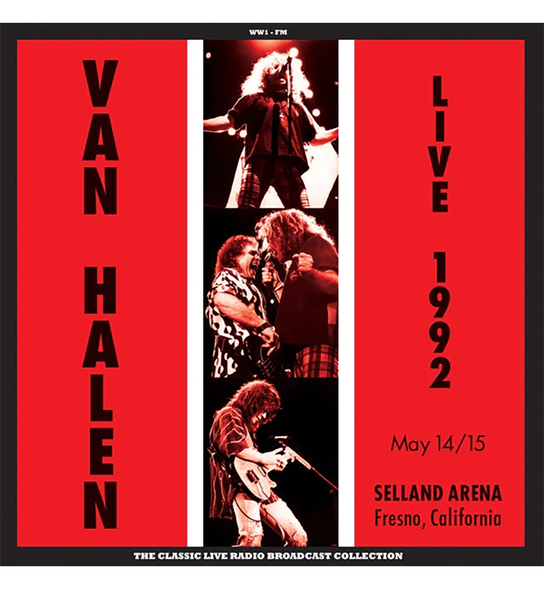 Van Halen – Live 1992: Selland Arena, Fresno, California (Limited Edition Double-LP on 180g Red Marble Vinyl)
